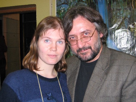 Анюшка и Сергей Матвеенко, ЦАП 06 февраля 2004 года.
